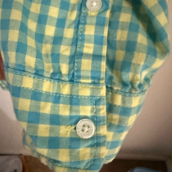 🧡15 for $20🧡 Free Assembly Green & blue Checkered Boys long sleeve shirt| XXL 18 - Picture 7 of 10